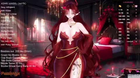 Succubus Nyx online show from February 7, 3:13 am