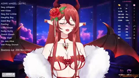 Succubus Nyx online show from December 29, 1:24 am