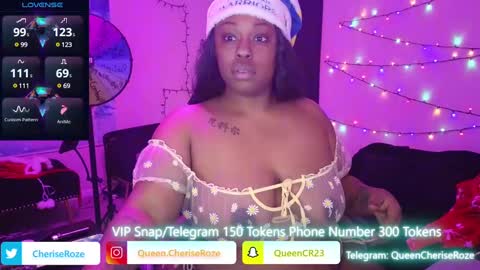 Queen Cherise Roze online show from December 24, 2:54 am