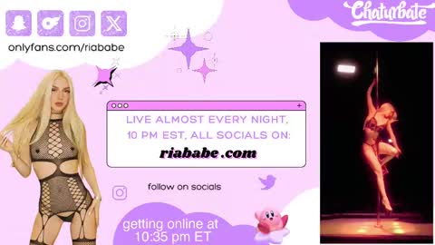 ria  online show from September 9, 2:22 am