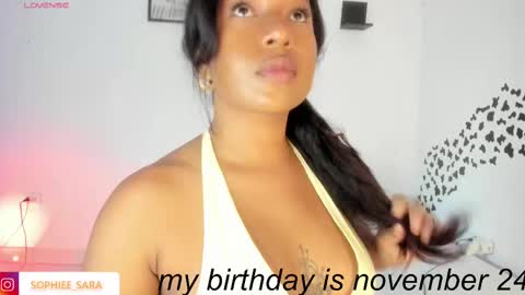 sara sofia online show from November 2, 7:17 pm