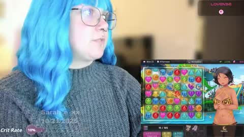 Sarah online show from October 22, 1:21 am