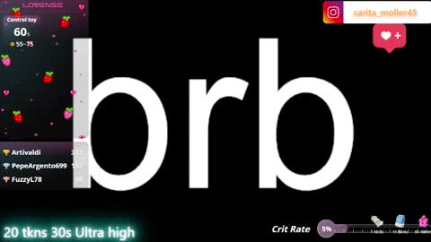 Sarita Moller  online show from March 4, 7:37 am