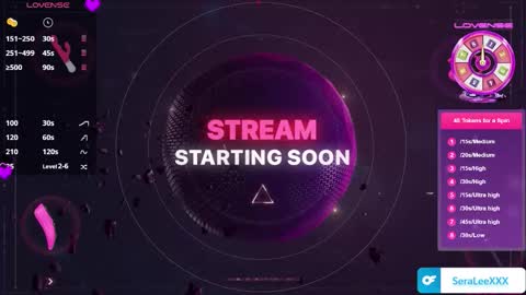 SeraLeeXXX online show from February 17, 6:29 pm