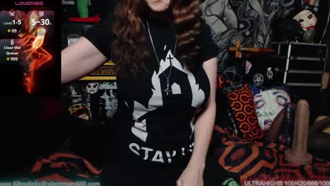 Allmylinkssilentmary666 online show from January 25, 3:19 am
