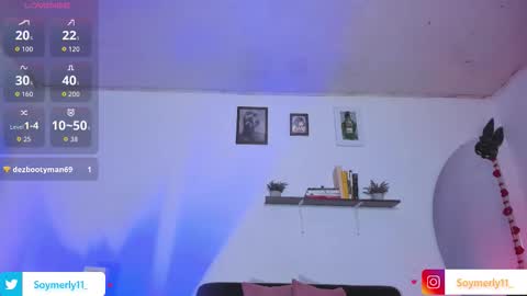 Snapshot of soymerly11_ chatting on September 18, 7:23 pm Independent Model Merly online show from September 18, 7:23 pm
