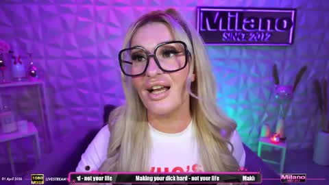 TamaraMilano online show from April 1, 8:37 am