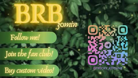 trickykitsune online show from February 19, 3:22 pm