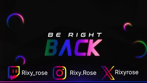 RixyRose online show from September 22, 2:54 am
