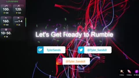 Tyler Sands online show from December 17, 1:04 pm