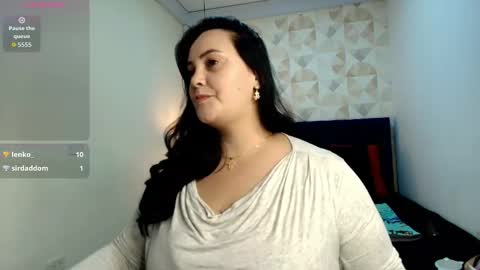 Snapshot of veroniicabbw chatting on October 7, 12:09 pm veroniicabbw online show from October 7, 12:09 pm