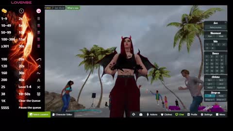 Miss Sarah online show from March 12, 5:38 pm