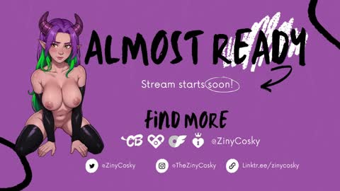 Ziny Cosky online show from April 7, 4:36 am