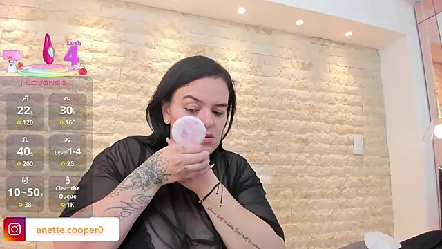 anette cooper online show from November 13, 3:38 am