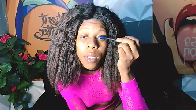 Snapshot of Ebonystormxxx chatting on October 9, 8:18 am Ebonystormxxx online show from October 9, 8:18 am