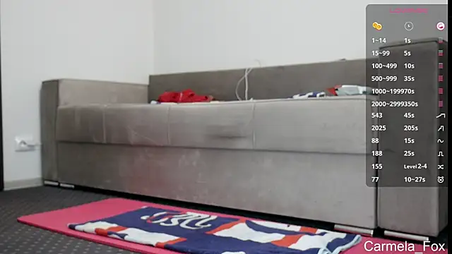 Carmela fox online show from October 17, 8:28 am