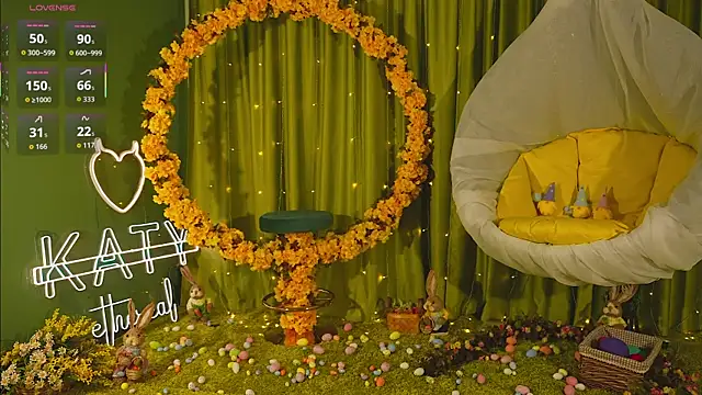 Katy  Ethereal online show from April 11, 3:23 am