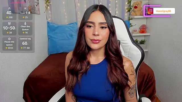 HazzelGray online show from October 10, 4:12 pm