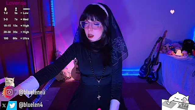 bluelen online show from July 23, 9:39 am