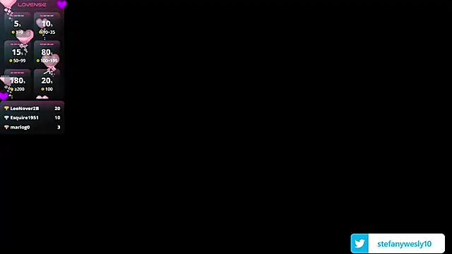 wesly ashly online show from September 27, 1:13 am