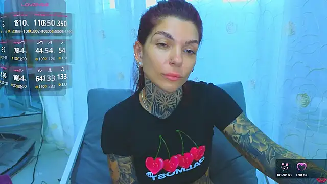 tattooedBabyy online show from June 7, 12:12 pm