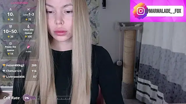 Marmalade Fox online show from March 27, 7:14 pm