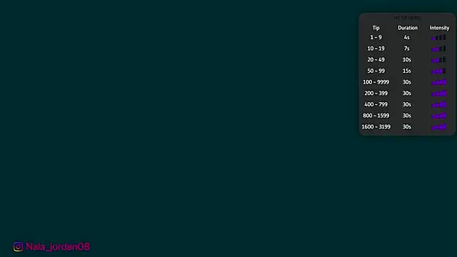 Nala j8 online show from March 16, 12:31 pm