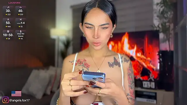 Angela foxx online show from July 25, 9:44 pm