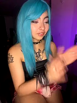 Snapshot of _Gothiccbitch_ chatting on October 2, 7:02 am  Gothiccbitch  online show from October 2, 7:02 am
