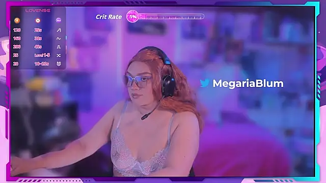 MegariaB online show from March 7, 4:30 am