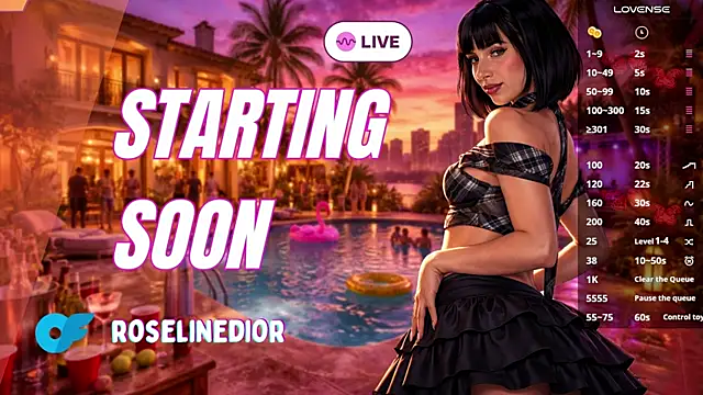 roselinedior online show from April 8, 2:19 pm