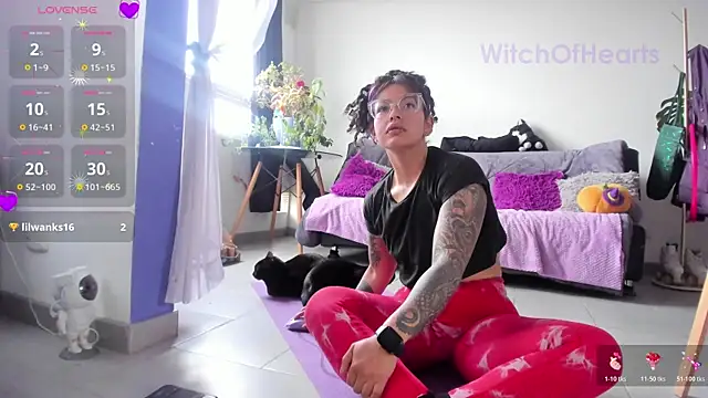 witchviolet online show from January 18, 7:32 pm