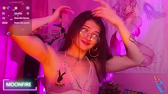 moonfiredancer online show from October 3, 6:40 am