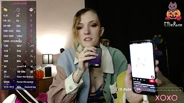 EllieeRose online show from October 31, 8:24 pm
