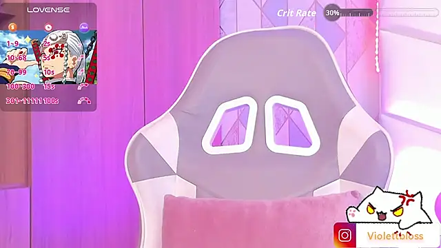 Violettbloss online show from February 7, 7:12 am