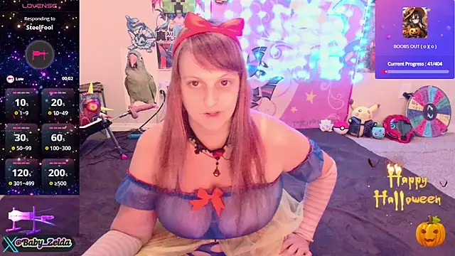 BabyZelda online show from November 1, 3:54 am