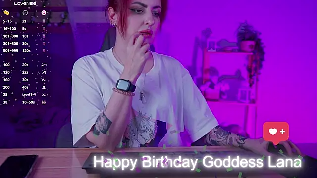 Lana  May online show from January 11, 5:51 pm