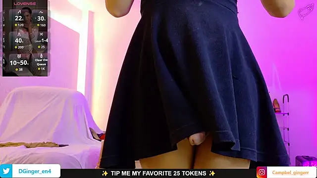 CampbelGinger online show from October 2, 1:54 am