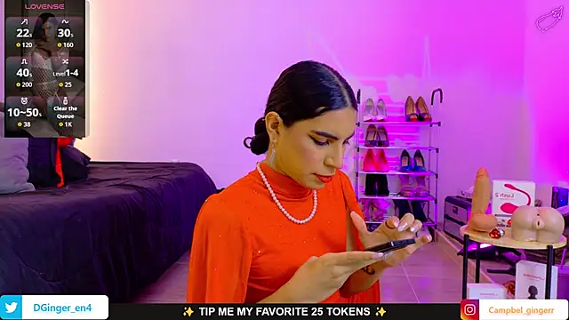 CampbelGinger online show from October 5, 1:21 am