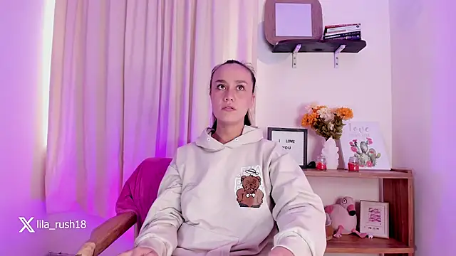 lila rush online show from September 9, 6:30 pm