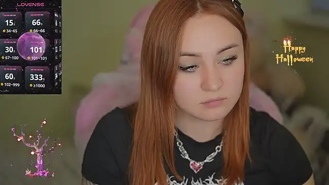 Snapshot of LovelyBell chatting on October 28, 2:34 pm LovelyBell online show from October 28, 2:34 pm