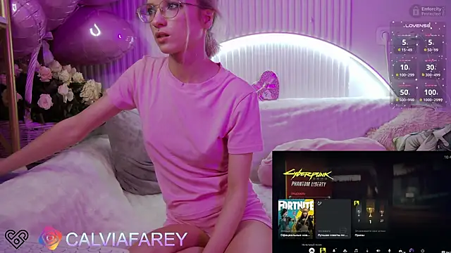 calviafarey online show from February 20, 3:46 pm