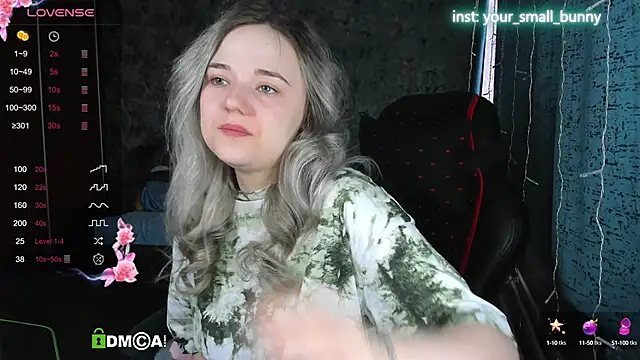 Your small bunny online show from October 13, 2:47 am