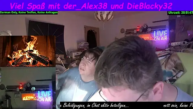 der alex38 online show from January 12, 7:52 pm