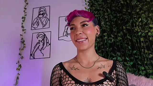 MiaMorgan  online show from October 23, 1:50 pm