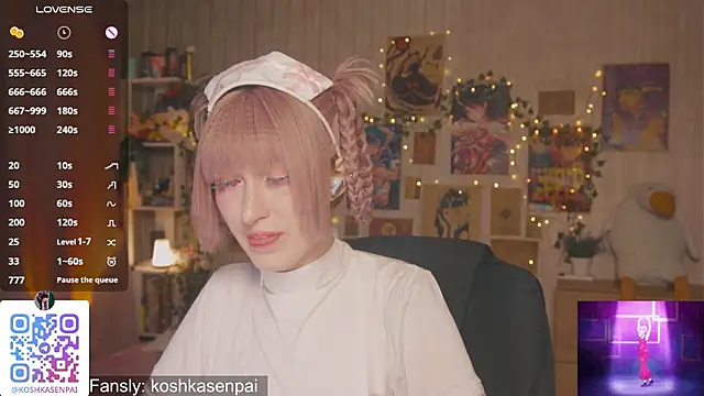 koshkasenpai online show from December 1, 4:09 pm