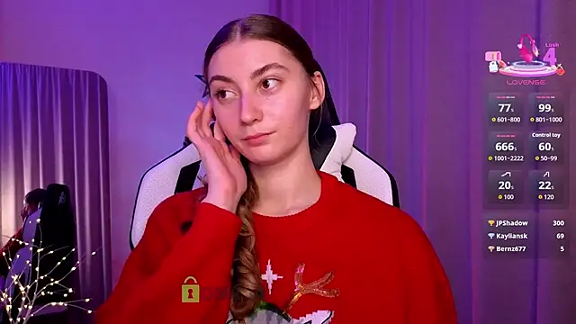 lady curls online show from December 20, 12:03 am