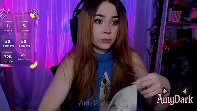  AmyDark online show from October 12, 8:11 pm