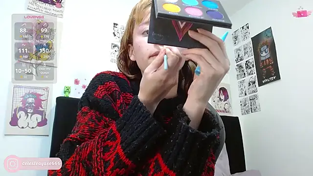 Snapshot of CelesteAyase chatting on September 24, 1:59 am CelesteAyase online show from September 24, 1:59 am