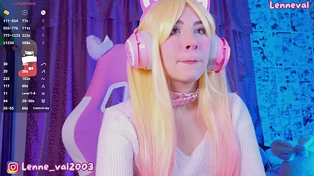 Lenneval1 online show from December 4, 3:09 am